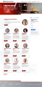Manufacturers Alliance custom Wordpress development